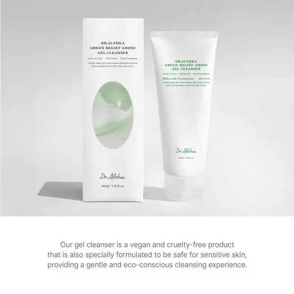 Dr.Althea Green Relief Amino Gel Cleanser for Oily Combination Acne-prone Sensitive Skin 100ml - by Dream Skin Nepal - Image 4