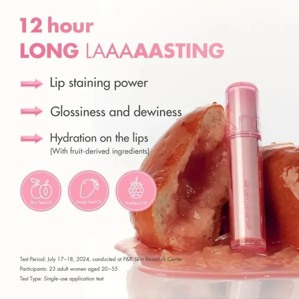 Romand Lip Tint Juicy Lasting High Shine Hydrating Lip Stain 3.5g - By Dream Skin Nepal - Image 5
