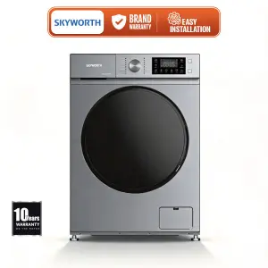 SKYWORTH 8 Kg Front Loading Washing Machine