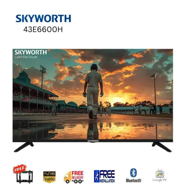 Skyworth 43 inch FHD Smart Google Android Tv Bluetooh Frameless Voice Command - Image 2