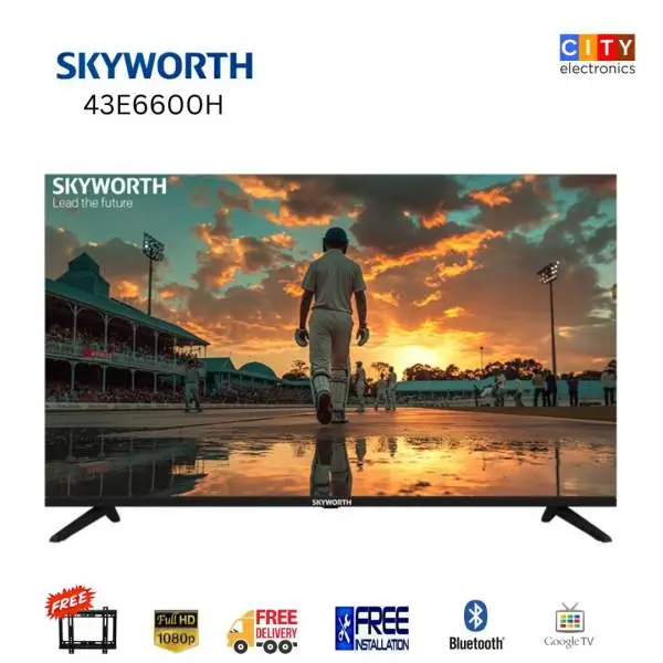 Skyworth 43 inch FHD Smart Google Android Tv Bluetooh Frameless Voice Command - Image 3