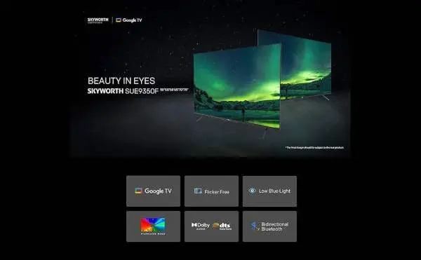 Skyworth 55G6400G 55" 4K UHD Smart Led Google Tv Bluetooh - Image 4