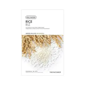 The Face Shop - Real Nature Face Mask - Rice By Dream Skin Nepal