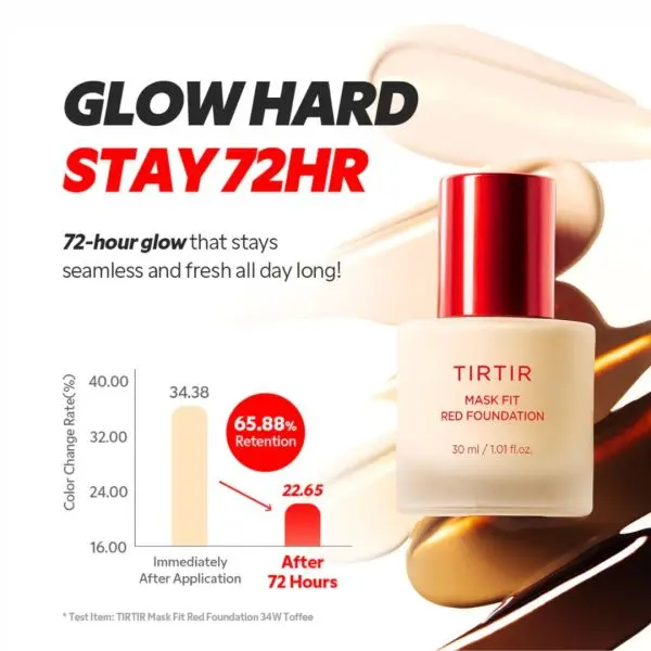 Tirtir MASK FIT RED FOUNDATION 30ml - Image 3