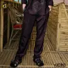 VIRJEANS (VJC863) Summer Linen Stretchable Trouser For Men- Coffee