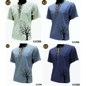 VIRJEANS (VJC866) Printed Stylish T-shirt For Men- All Colors