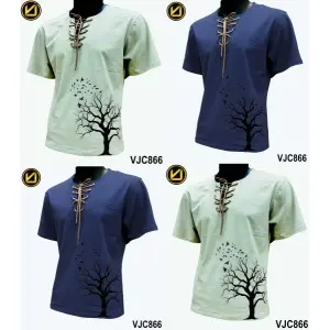 VIRJEANS (VJC866) Printed Stylish T-shirt For Men- All Colors