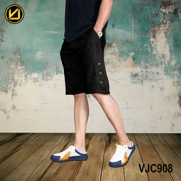VIRJEANS (VJC908) Summer Sporty Shorts For Men- Black - Image 4