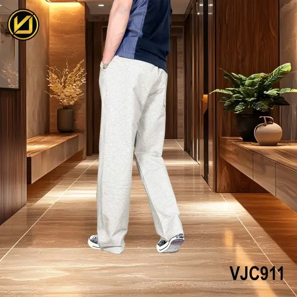 VIRJEANS (VJC911) Summer Baggy Loose Fitting Teri Cotton Casual Trouser For Men- All Colors - Image 5