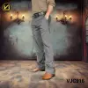 VIRJEANS (VJC916) Formal Pant For Men-Dark Grey