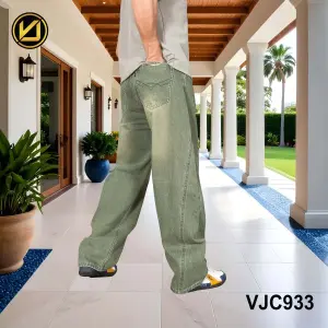 VIRJEANS (VJC933) Balloon Baggy Jeans Pant For Men- Seafoam Green