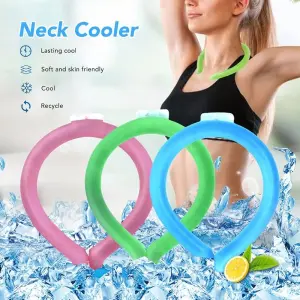 Cooling Neck Wrap Neck Cooling Tube Coolers for Extremely Hot Weather