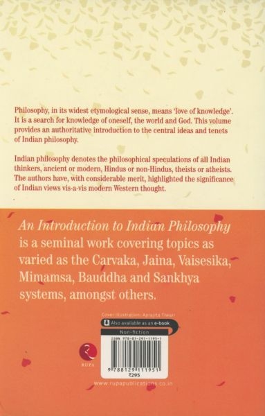 AN INTRODUCTION TO INDIAN PHILOSOPHY By Satischanda chatterjee - Image 2