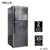DELLA 220 Litres Double Door Refrigerator