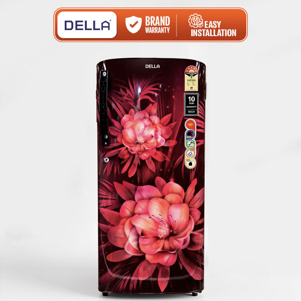 DELLA 220 Litres Single Door Refrigerator