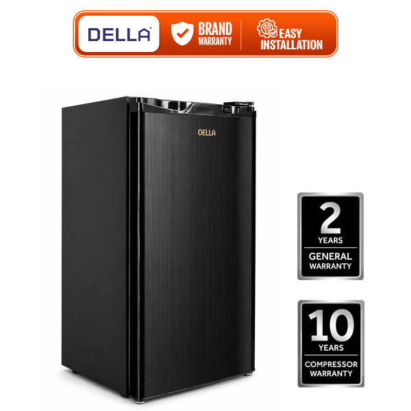 Della 120 Litres Direct Cooling Single Door Refrigerator (Grey)