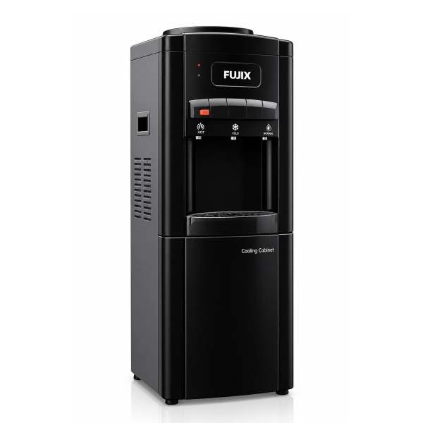 Fujix Water Dispenser Normal Hot & Cold With Compressor Cooling - Image 3