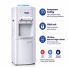 Fujix Water Dispenser Normal Hot & Cold With Compressor Cooling