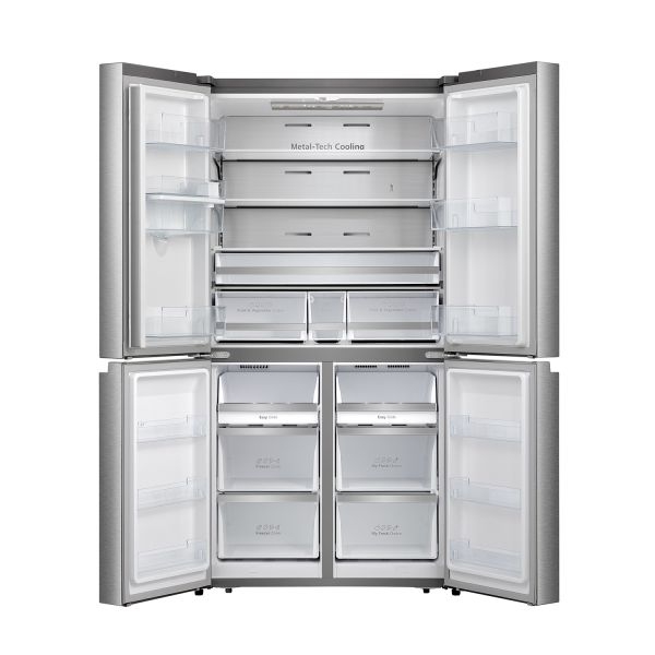 HISENS 545 Litres Inverter 4 Crossed Door Refrigerator With Water Dispenser - Image 5