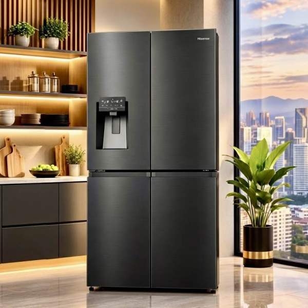 Hisens 545 Litres Inverter 4 Crossed Door Refrigerator With Water Dispenser - Image 4
