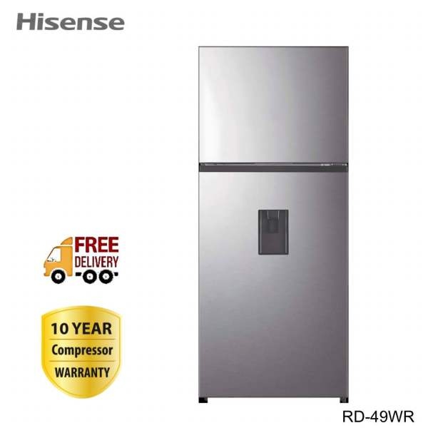 Hisens RD49WR 440 Litres No Frost Double Door Refrigerator With Water Dispenser - Image 2