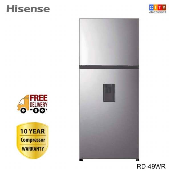 Hisens RD49WR 440 Litres No Frost Double Door Refrigerator With Water Dispenser - Image 3