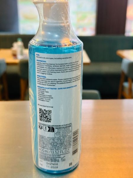 La Roche-Posay Purifying Foaming Cleanser 400ml (France) - Image 2