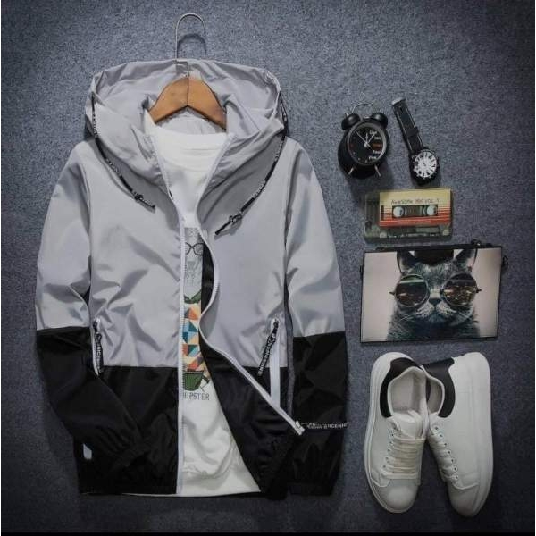 Men'S Summer Double Layered Windcheater Jacket.(Code 5) - Fashion | Jackets For Men | Men'S Wear | Windcheaters - Image 3