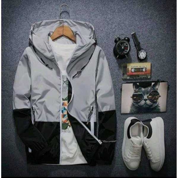 Men's Summer Double Layered Windcheater Jacket. - Image 2
