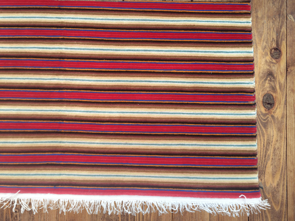Premium Handknotted Nepali Woolen Carpet Galaicha (60 Knots) - Traditional Multi-Color (5.91 x 8.50 Ft) - Image 3