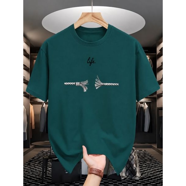 Premium Summer Cotton Lycra Chinese T-shirt For Unisex. - Image 2