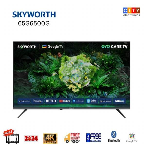 Skyworth 65G6500G - 65" 4K Ultra HD Smart Led Google Tv - Image 3