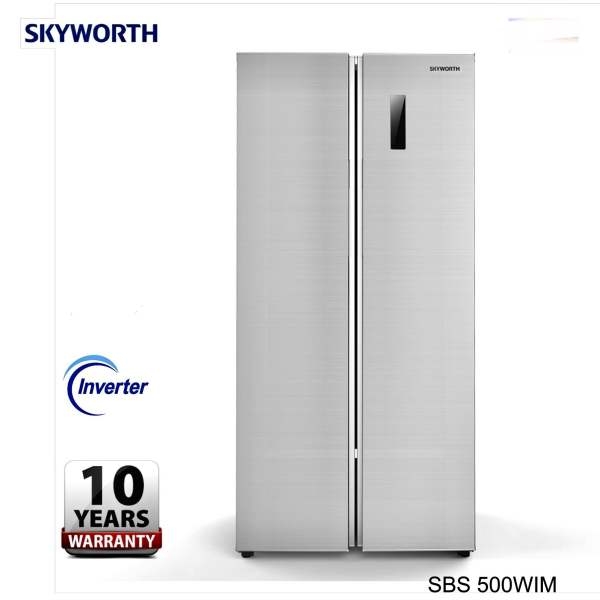 Skyworth SBS 500WIM 473 Litres Side By Side Inverter Refrigerator - Image 3