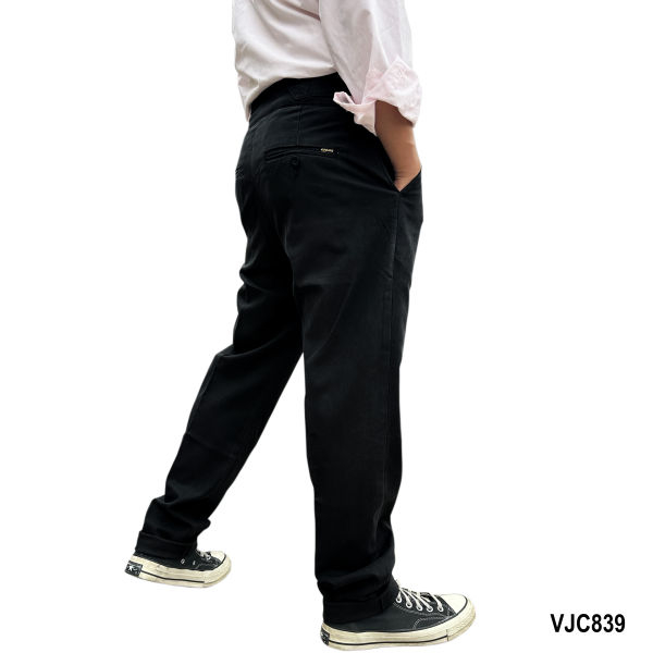 VIRJEANS (VJC839) Gurkha Pant For Men- Black - Image 5
