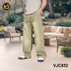 VIRJEANS (VJC852) Stretchable Baggy Denim Jeans Pant For Men-Khaki