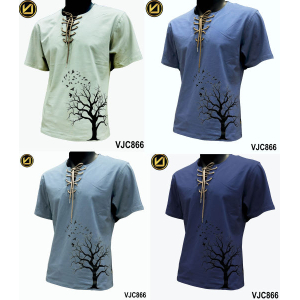 VIRJEANS (VJC866) Printed Stylish T-shirt For Men- All Colors
