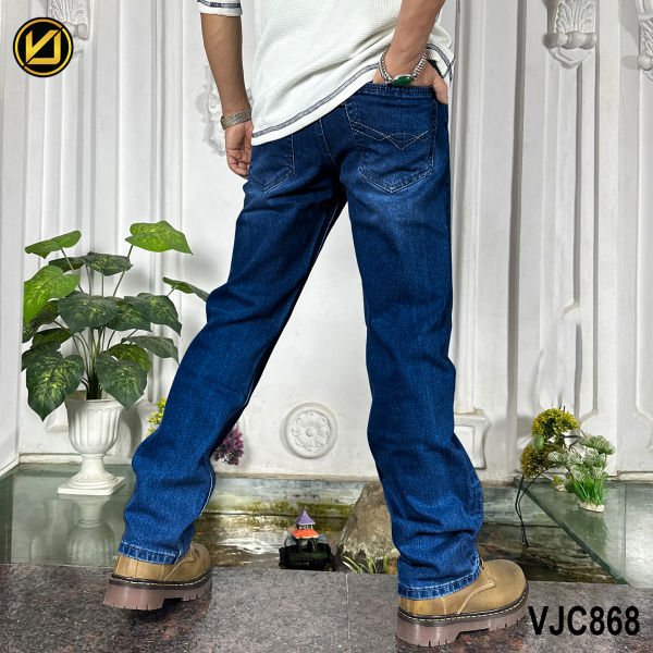 VIRJEANS (VJC868) Baggy Jeans Pant For Men- Navy Blue - Image 5