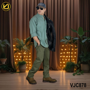 VIRJEANS (VJC878D) Linen Stretchable Kurta Shirt For Men-All Colors