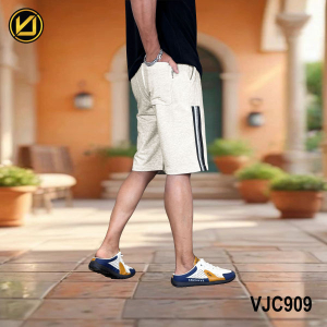 VIRJEANS (VJC909) Summer Sporty Shorts For Men-Light Grey