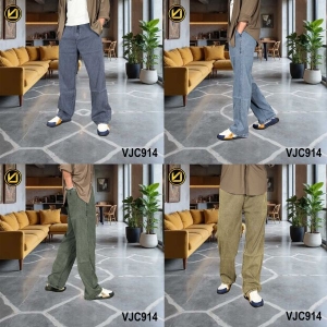 VIRJEANS (VJC914) Summer Soft Ultra Thin Lyocell Linen Trouser/Pant For Men- All Colors