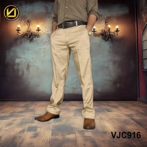 VIRJEANS (VJC916) Formal Pant For Men- khaki