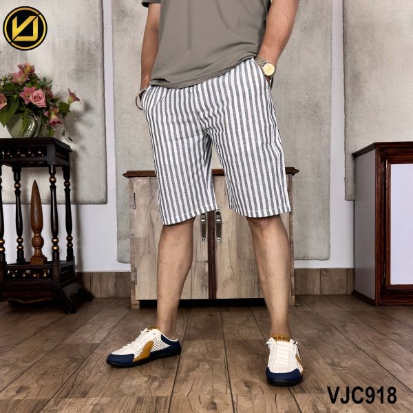 VIRJEANS (VJC918) Balen Summer Half Shorts For Men-Black