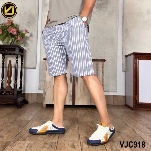 VIRJEANS (VJC918) Balen Summer Half Shorts For Men-Blue - Image 4