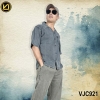 VIRJEANS (VJC921) Summer Lyocell UltraSoft Half Shirt For Men- All Colors