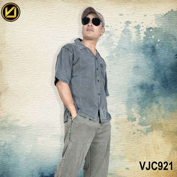VIRJEANS (VJC921) Summer Lyocell UltraSoft Half Shirt For Men- All Colors