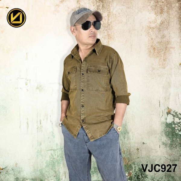 VIRJEANS (VJC927) Summer Lyocell Ultrasoft Full Sleeve Shirt For Men-All Colors - Image 5