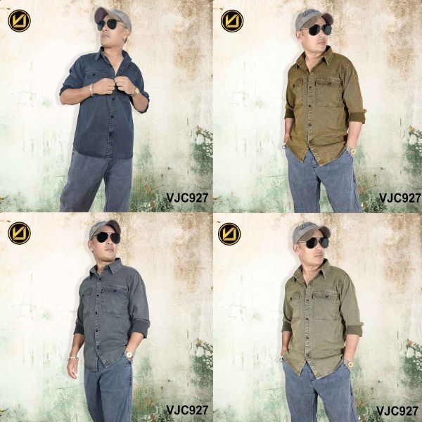 VIRJEANS (VJC927) Summer Lyocell Ultrasoft Full Sleeve Shirt For Men-All Colors