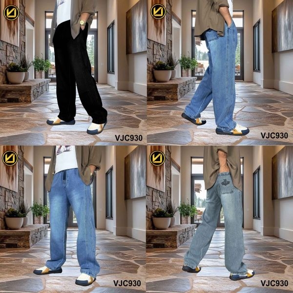 VIRJEANS (VJC930) Baggy Jeans (Denim) Trouser For Men- All Colors - Image 2