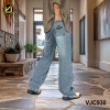 VIRJEANS (VJC930) Baggy Jeans (Denim) Trouser For Men- Grey