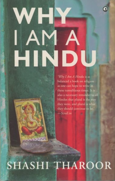 WHY I AM A HINDU By SHASHI THAROOR